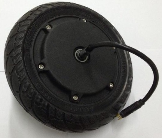 24V Radnabenmotor mit Hohlkammerreifen