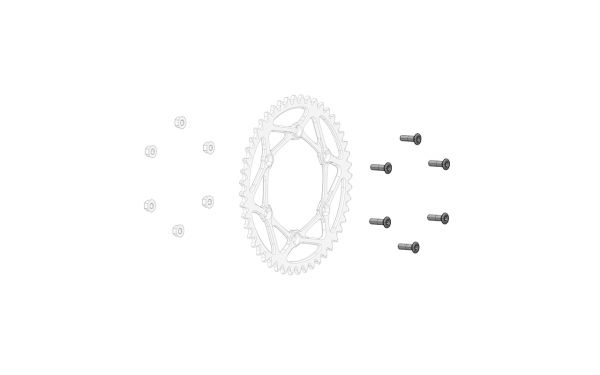 Schraube des hinteren Kettenrads