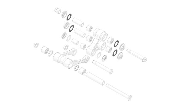 Gleitscheibe für Umlenkhebel
