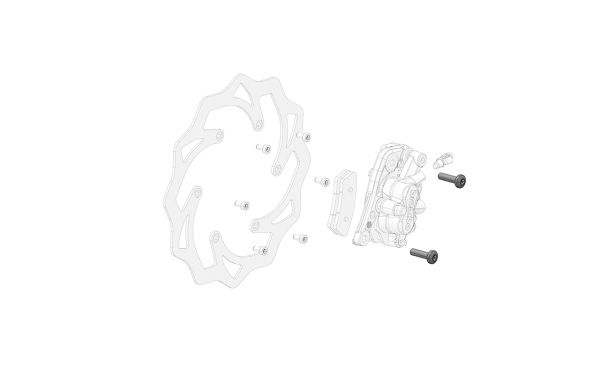 Bremssattelschraube vorne für EX